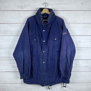 Vintage 1990s Polo Sport Ralph Lauren Faded Trench Jacket XL